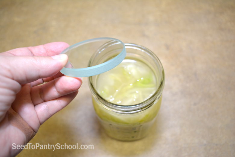 Mason Jar Sauerkraut Mason Jar Sauerkraut
