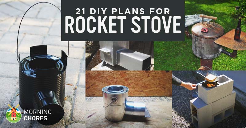 21 DIY Rocket Stove Plans to Cook Efficiently with Wood 21 DIY Rocket Stove Plans to Cook Efficiently with Wood