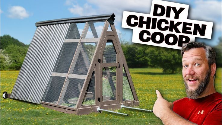 How To Build A Predator Proof Chicken Coop | Moveable chicken coop ... How To Build A Predator Proof Chicken Coop | Moveable chicken coop ...